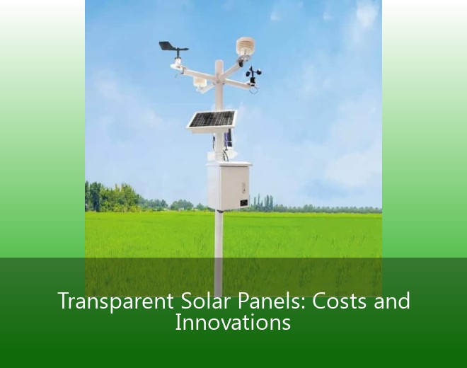 Transparent Solar Panels: Costs and Innovations